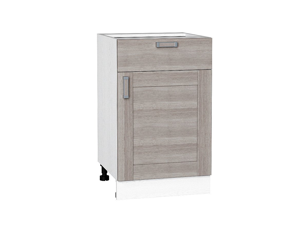 Шкаф нижний с 1-ой дверцей и ящиком Лофт, цвет: Cappuccino Veralinga Шкаф нижний с 1-ой дверцей и ящиком Лофт, цвет: Cappuccino Veralinga