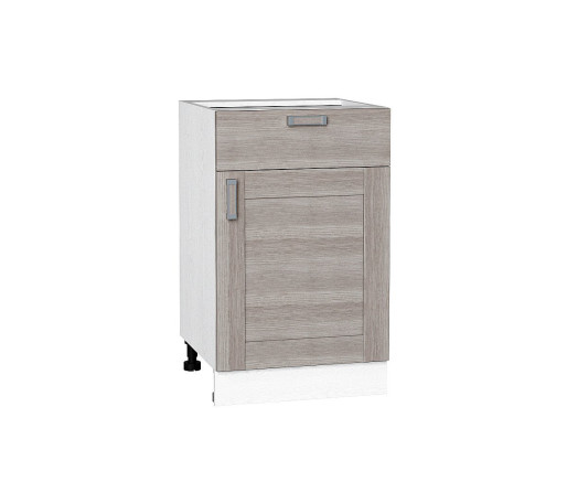 Шкаф нижний с 1-ой дверцей и ящиком Лофт, цвет: Cappuccino Veralinga