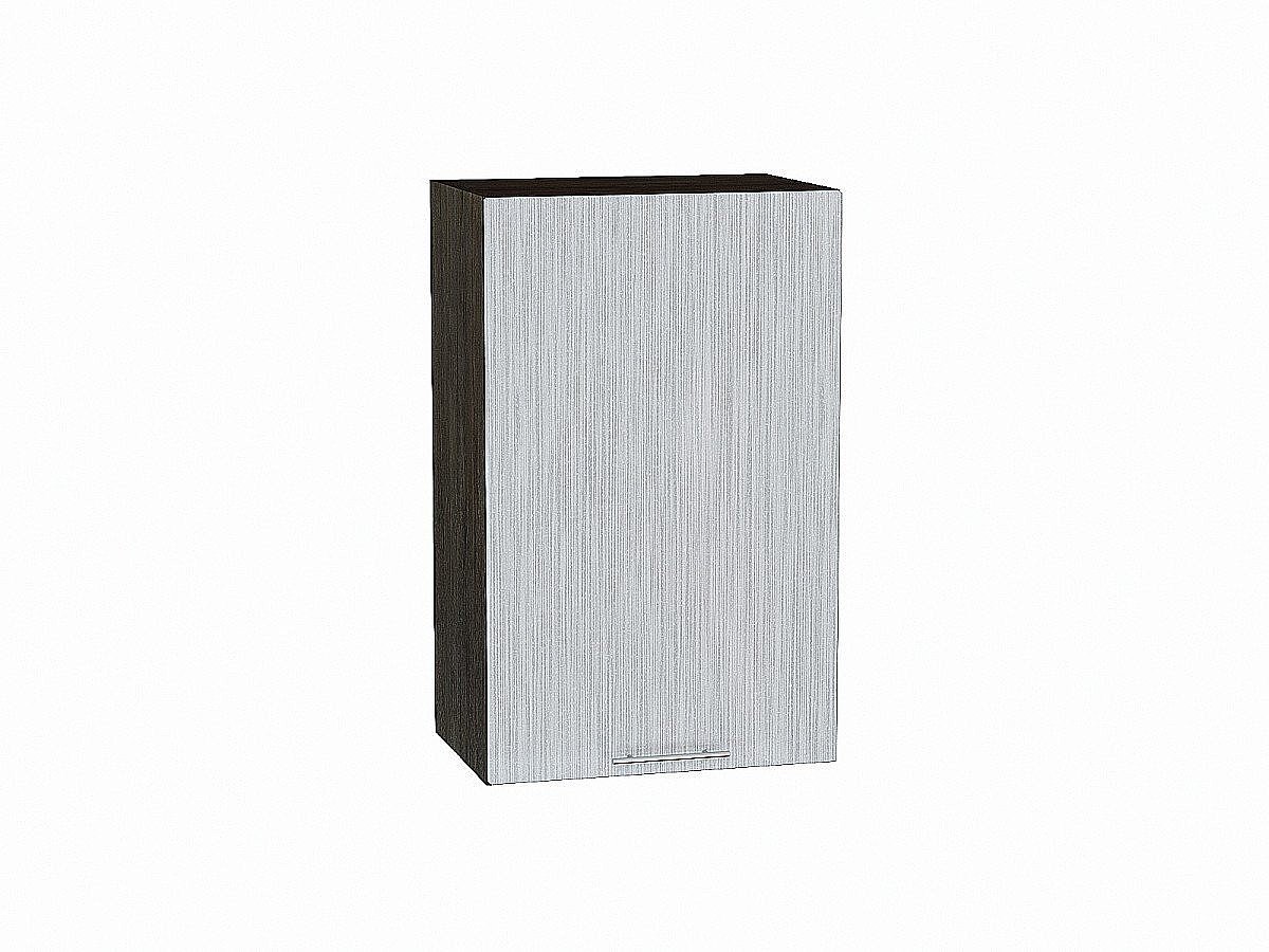 Шкаф верхний с 1-ой дверцей Валерия-М, цвет: Серый металлик дождь светлый Шкаф верхний с 1-ой дверцей Валерия-М, цвет: Серый металлик дождь светлый