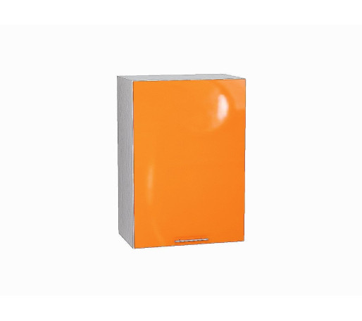 Шкаф верхний с 1-ой дверцей Валерия-М, цвет: Оранжевый глянец