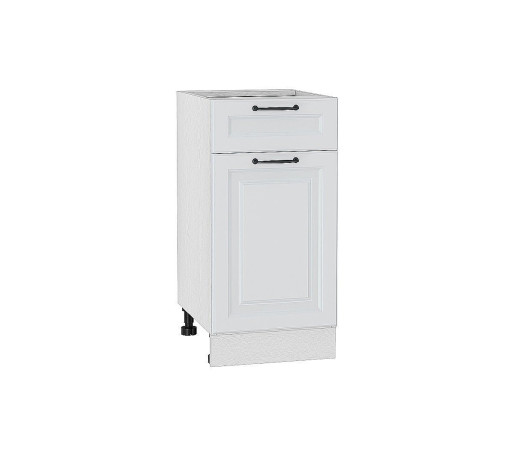 Шкаф нижний с 1-ой дверцей и ящиком Ницца, цвет: Blanco