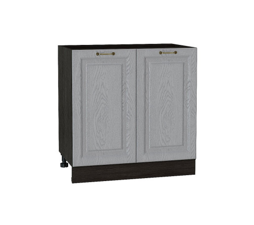 Шкаф нижний с 2-мя дверцами Ницца, цвет: Дуб серый