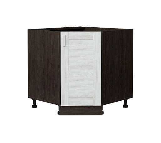 Шкаф нижний угловой (трапеция) Лофт, цвет: Nordic Oak