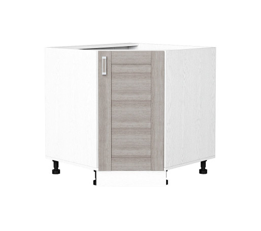 Шкаф нижний угловой (трапеция) Лофт, цвет: Cappuccino Veralinga