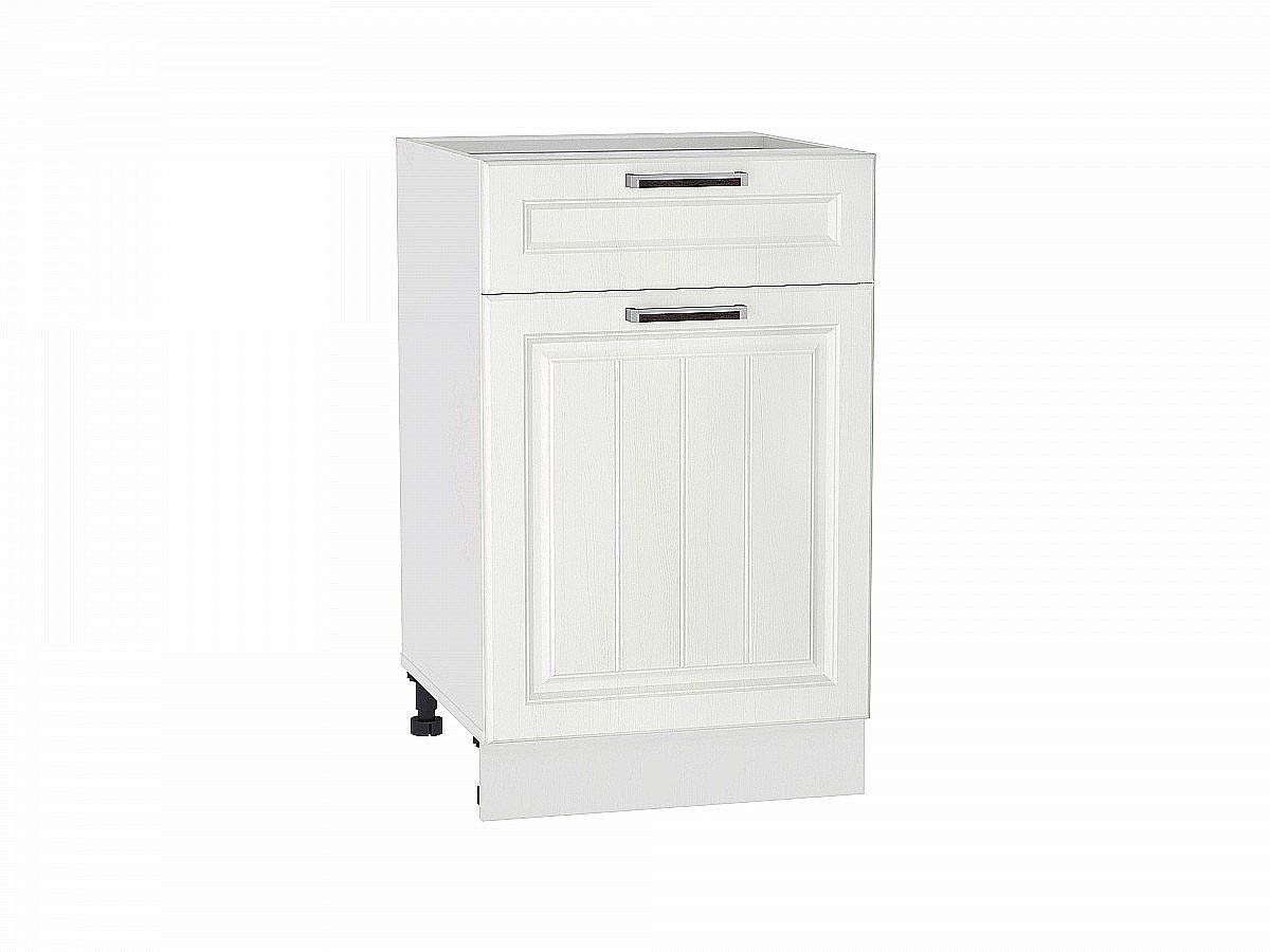 Шкаф нижний с 1-ой дверцей и ящиком Прага, цвет: Белое дерево Шкаф нижний с 1-ой дверцей и ящиком Прага, цвет: Белое дерево
