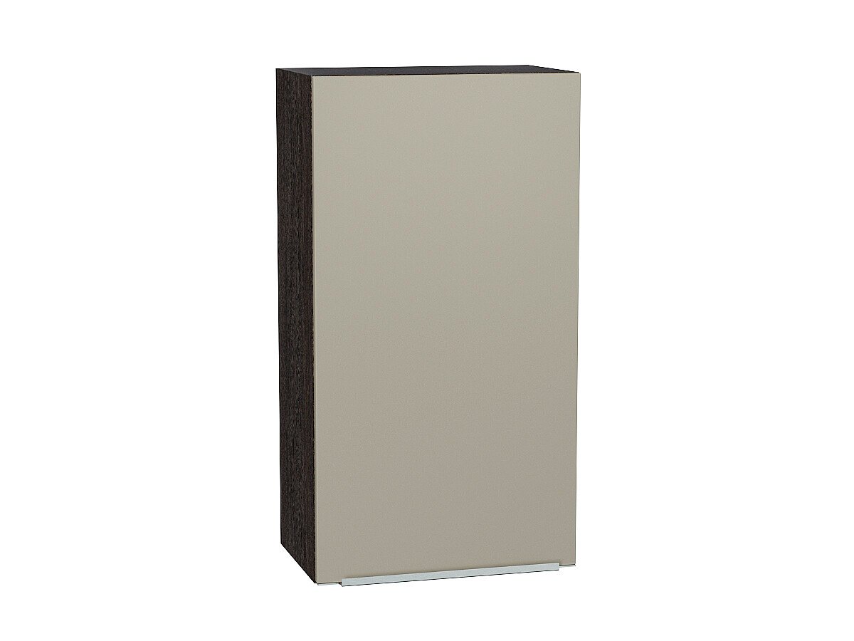 Шкаф верхний с 1-ой дверцей Фьюжн, цвет: Silky Grey Шкаф верхний с 1-ой дверцей Фьюжн, цвет: Silky Grey
