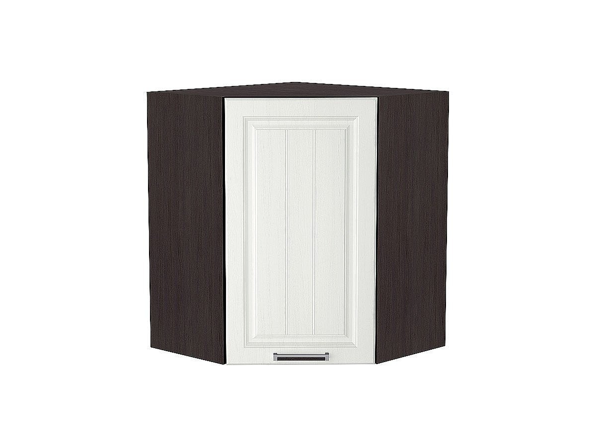 Шкаф верхний угловой Прага, цвет: Белое дерево Шкаф верхний угловой Прага, цвет: Белое дерево