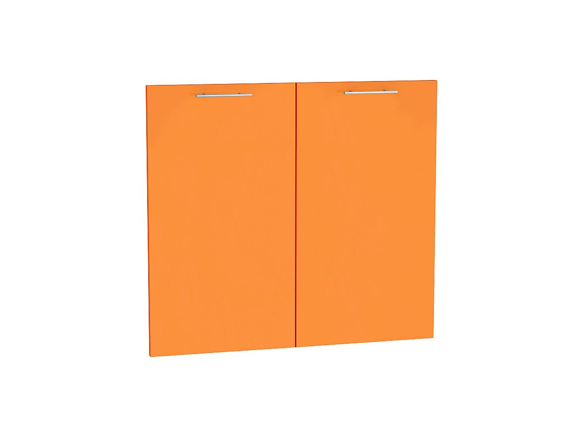 Комплект фасадов Валерия-М для каркаса Ф-50 В800/Н800/НМ800, цвет: Оранжевый глянец Комплект фасадов Валерия-М для каркаса Ф-50 В800/Н800/НМ800, цвет: Оранжевый глянец