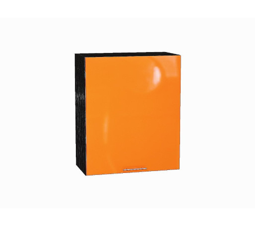 Шкаф верхний с 1-ой дверцей Валерия-М, цвет: Оранжевый глянец