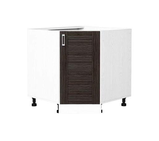 Шкаф нижний угловой (трапеция) Лофт, цвет: Wenge Veralinga