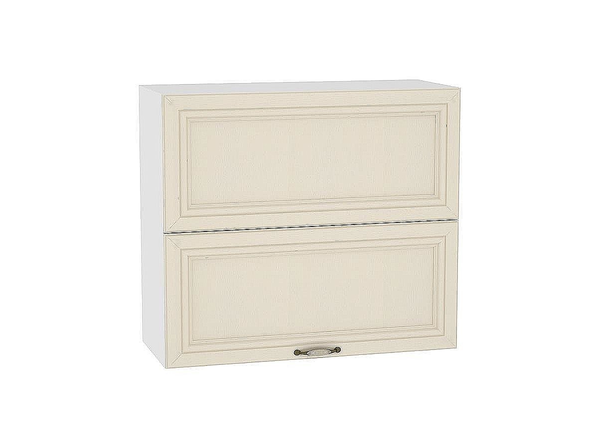 Шкаф верхний горизонтальный с подъемным механизмом Шале, цвет: Ivory Шкаф верхний горизонтальный с подъемным механизмом Шале, цвет: Ivory