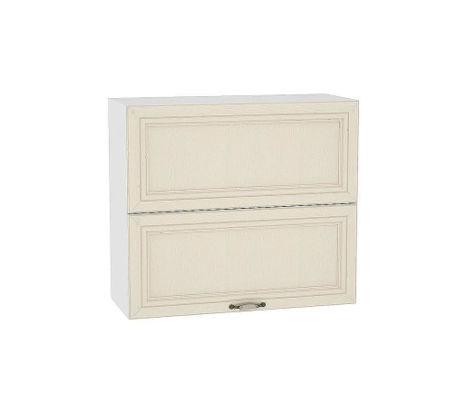 Шкаф верхний горизонтальный с подъемным механизмом Шале, цвет: Ivory