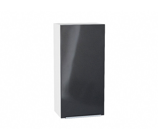 Шкаф верхний с 1-ой дверцей Фьюжн, цвет: Anthracite