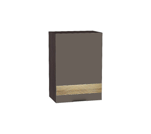 Шкаф верхний с 1-ой дверцей Терра DL, цвет: Смоки Софт