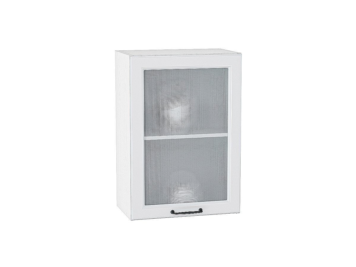 Шкаф верхний с 1-ой остекленной дверцей Ницца, цвет: Blanco Шкаф верхний с 1-ой остекленной дверцей Ницца, цвет: Blanco