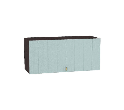 Шкаф верхний горизонтальный глубокий Прованс, цвет: Голубой