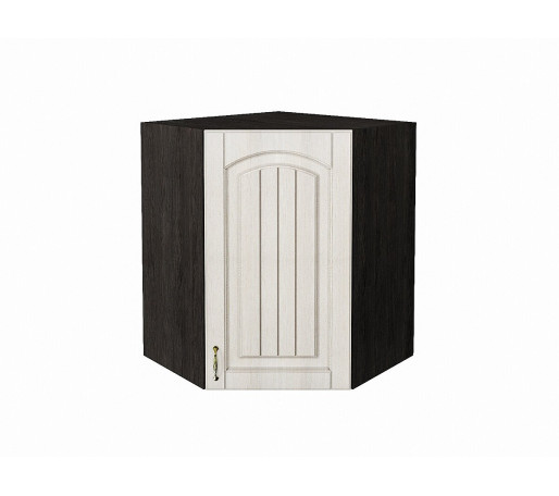 Шкаф верхний угловой Верона R, цвет: Ясень золото