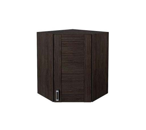 Шкаф верхний угловой Лофт, цвет: Wenge Veralinga