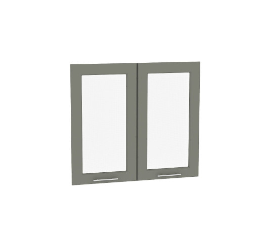 Комплект фасадов Ницца Royal со стеклом для каркаса Ф-55Н В809, цвет: Magnum