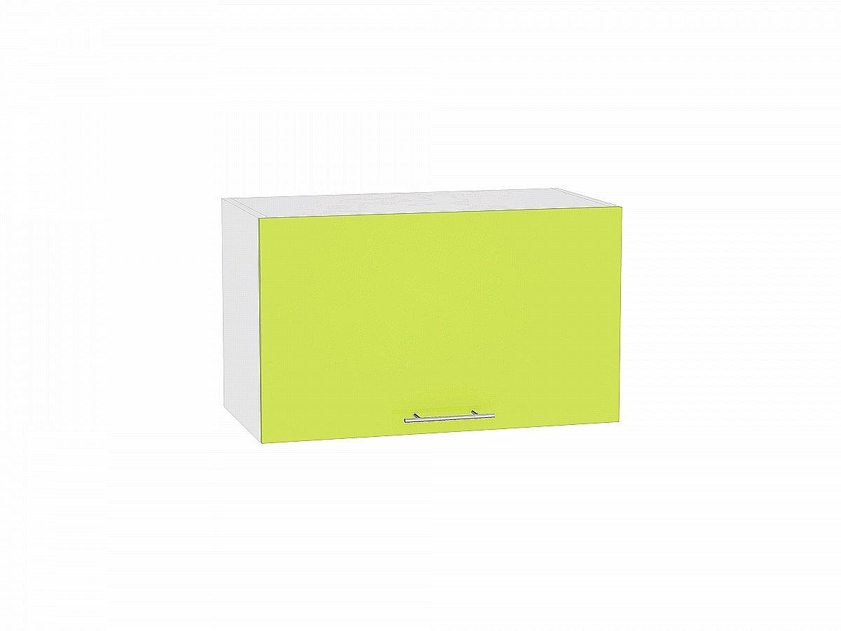 Шкаф верхний горизонтальный Валерия-М, цвет: Лайм глянец Шкаф верхний горизонтальный Валерия-М, цвет: Лайм глянец
