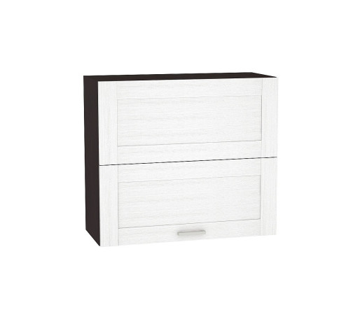 Шкаф верхний горизонтальный с подъемным механизмом Лофт, цвет: Snow Veralinga