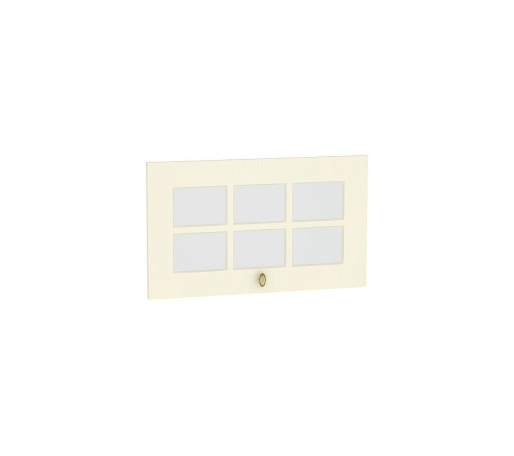 Комплект фасадов Прованс со стеклом для каркаса Ф-86 ВГ600, цвет: Ваниль