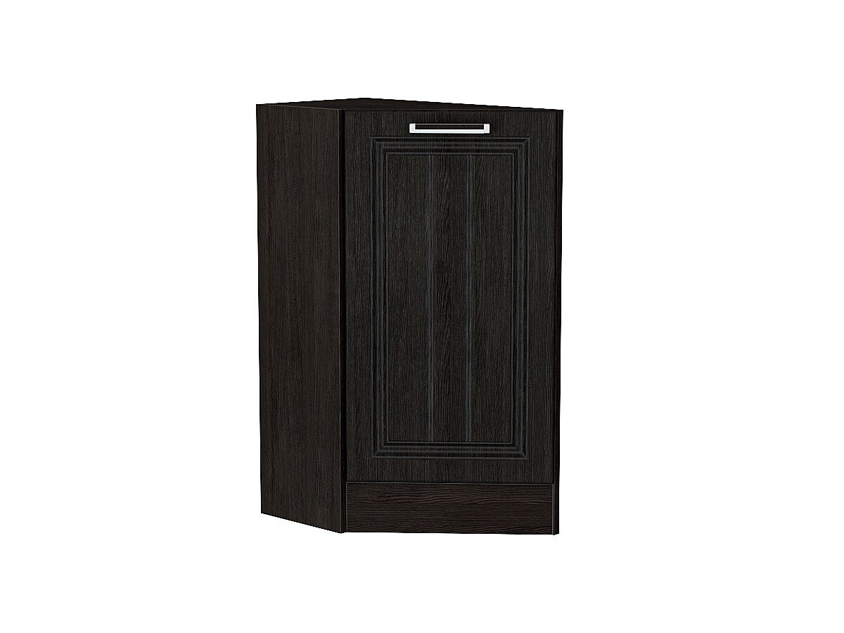 Шкаф нижний торцевой Прага, цвет: Венге Премиум Шкаф нижний торцевой Прага, цвет: Венге Премиум