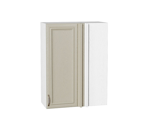 Шкаф верхний прямой угловой Шале, цвет: Ivory