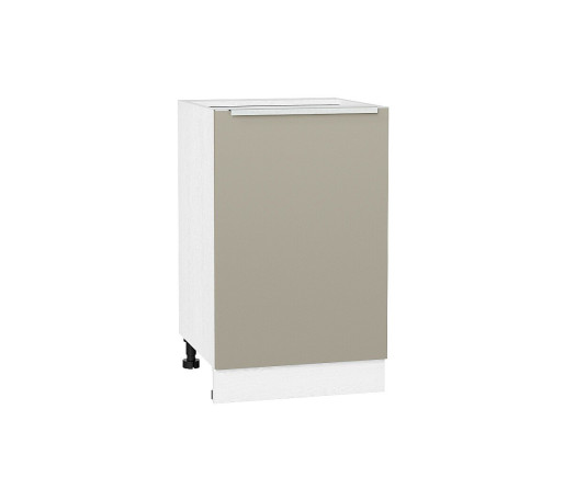 Шкаф нижний с 1-ой дверцей Фьюжн, цвет: Silky Grey