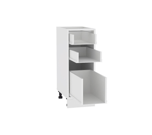 Каркас нижнего шкафа с 3-мя ящиками Н 303, цвет: Белый