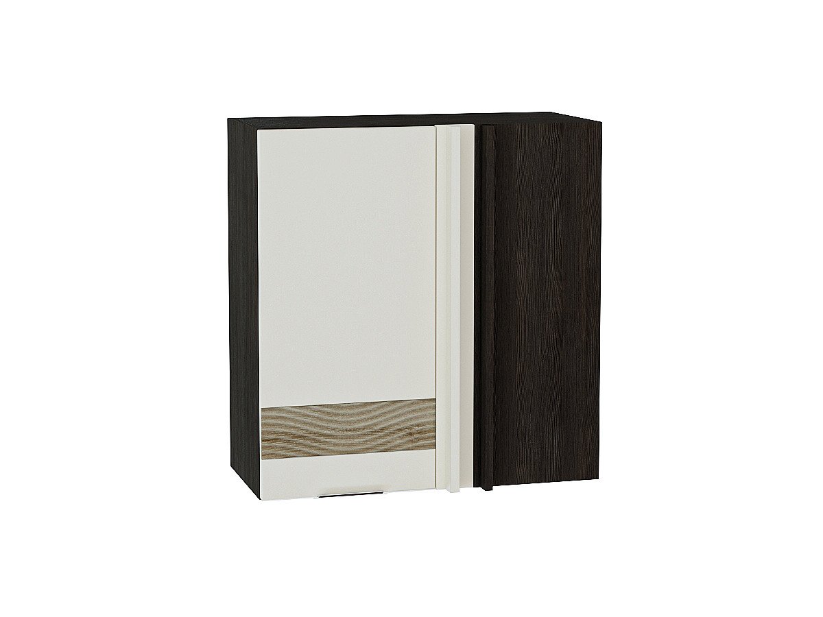 Шкаф верхний прямой угловой Терра DL, цвет: Ваниль софт Шкаф верхний прямой угловой Терра DL, цвет: Ваниль софт