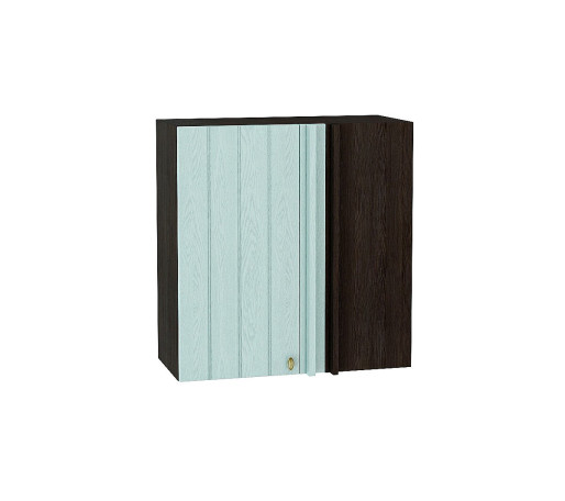 Шкаф верхний прямой угловой Прованс, цвет: Голубой