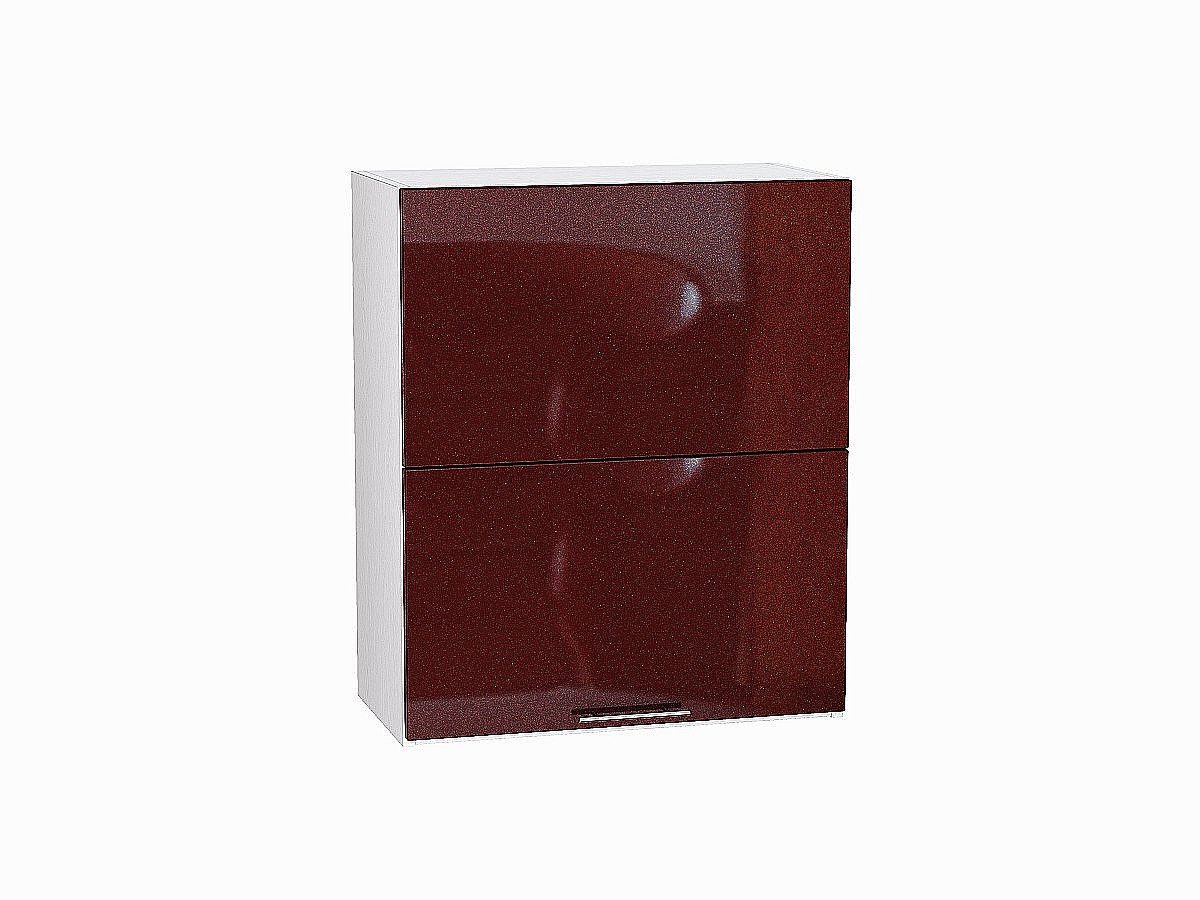 Шкаф верхний горизонтальный с подъемным механизмом Валерия-М, цвет: Гранатовый металлик Шкаф верхний горизонтальный с подъемным механизмом Валерия-М, цвет: Гранатовый металлик