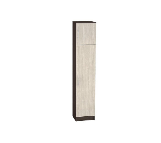 Шкаф одностворчатый бельевой Машенька ШК-101, цвет: Дуб белфорд