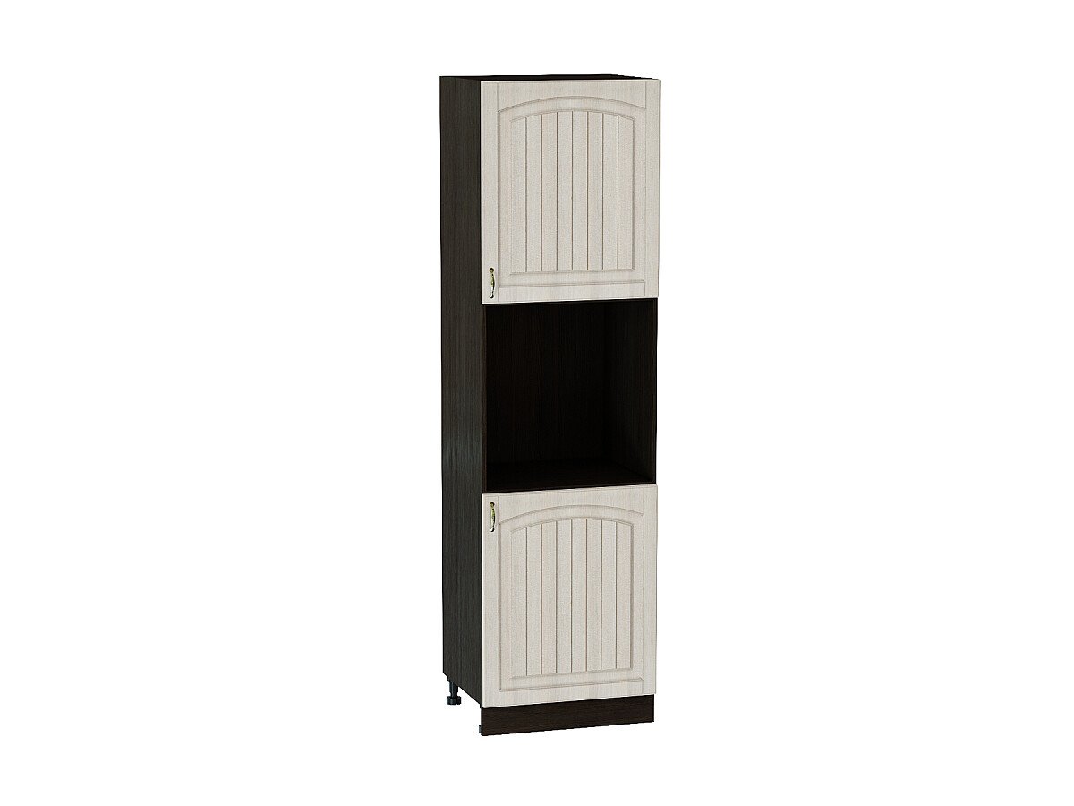 Шкаф пенал с 2-мя дверцами под технику Верона R, цвет: Ясень золото Шкаф пенал с 2-мя дверцами под технику Верона R, цвет: Ясень золото