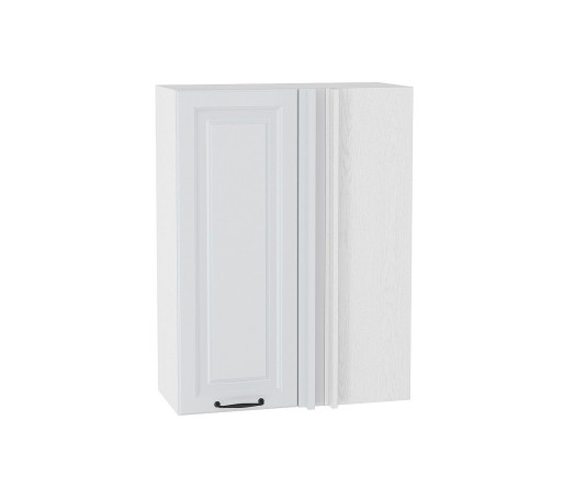 Шкаф верхний прямой угловой Ницца, цвет: Blanco