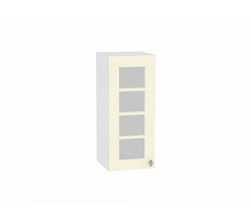 Шкаф верхний с 1-ой остекленной дверцей Прованс, цвет: Ваниль