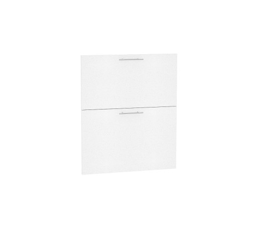 Комплект фасадов Валерия-М для каркаса Ф-42 Н602/ШП602, цвет: Белый металлик