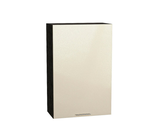 Шкаф верхний с 1-ой дверцей Валерия-М, цвет: Бежевый металлик