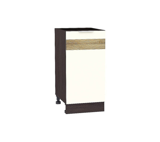 Шкаф нижний с 1-ой дверцей Терра DL, цвет: Ваниль софт