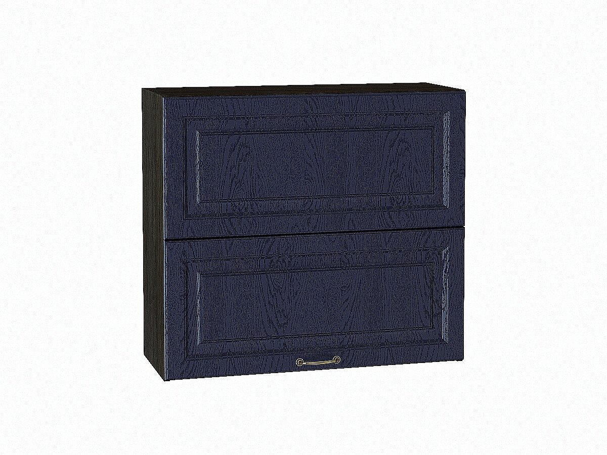 Шкаф верхний горизонтальный с подъемным механизмом Ницца, цвет: Дуб синий Шкаф верхний горизонтальный с подъемным механизмом Ницца, цвет: Дуб синий