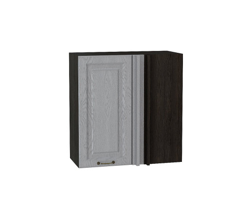 Шкаф верхний прямой угловой Ницца, цвет: Дуб серый