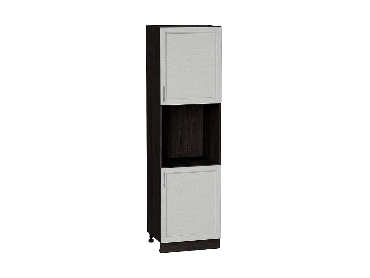 Шкаф пенал с 2-мя дверцами под технику Сканди, цвет: Cappuccino Softwood Шкаф пенал с 2-мя дверцами под технику Сканди, цвет: Cappuccino Softwood