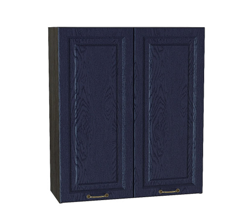 Шкаф верхний с 2-мя дверцами Ницца, цвет: Дуб синий