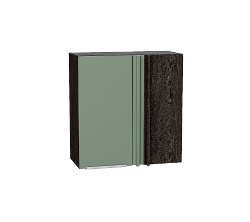 Шкаф верхний прямой угловой Фьюжн, цвет: Silky Mint