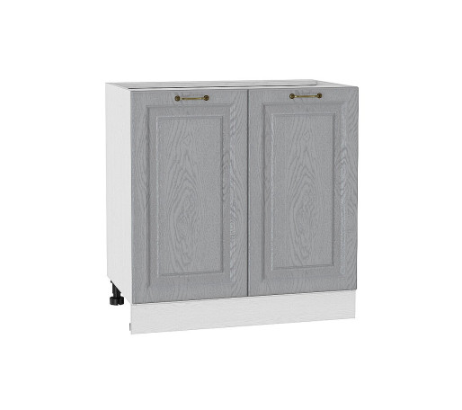 Шкаф нижний с 2-мя дверцами Ницца, цвет: Дуб серый