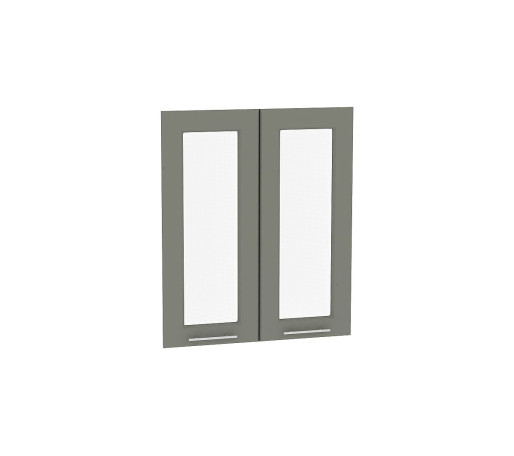 Комплект фасадов Ницца Royal со стеклом для каркаса Ф-45Н В609, цвет: Magnum