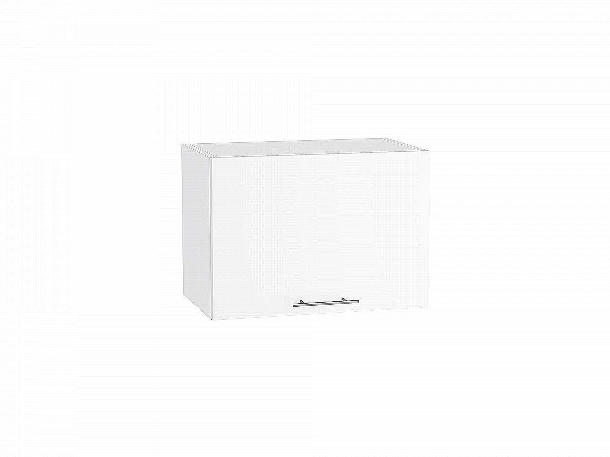 Шкаф верхний горизонтальный Валерия-М, цвет: Белый глянец Шкаф верхний горизонтальный Валерия-М, цвет: Белый глянец
