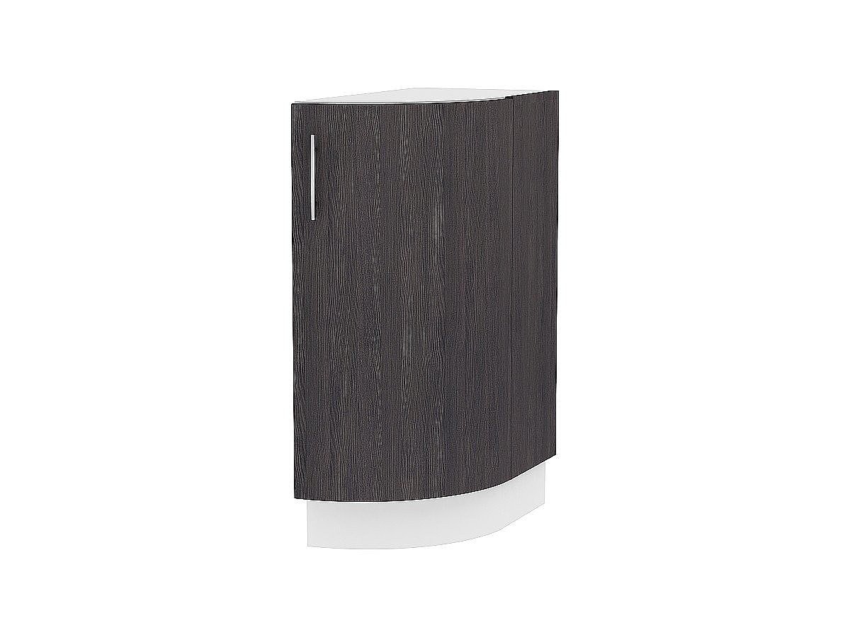 Шкаф нижний торцевой радиусный Валерия-М, цвет: Венге Шкаф нижний торцевой радиусный Валерия-М, цвет: Венге