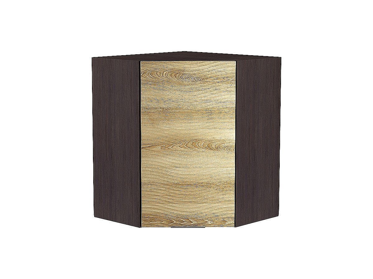 Шкаф верхний угловой Терра W, цвет: Ель Карпатская Шкаф верхний угловой Терра W, цвет: Ель Карпатская